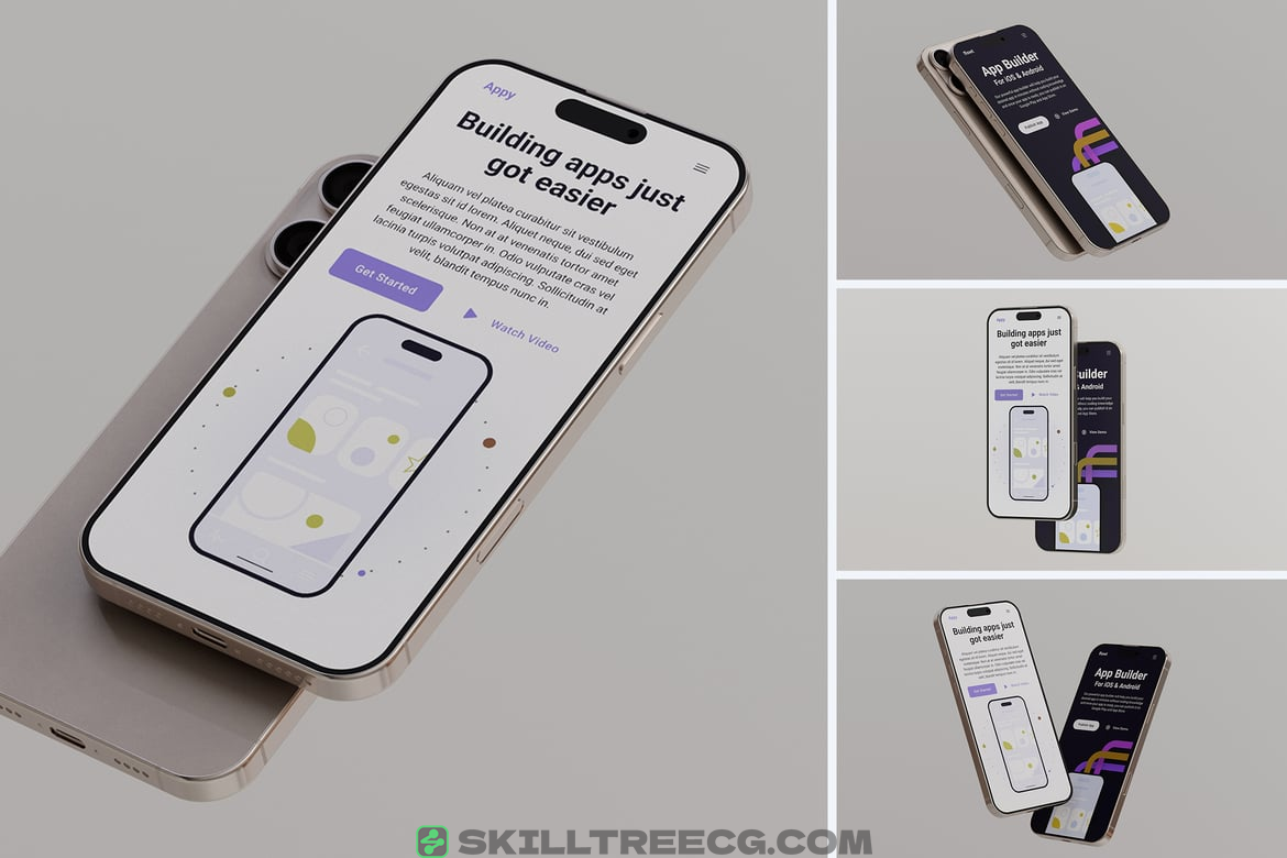 Phone 16 Pro Mockup（909181）-技能树